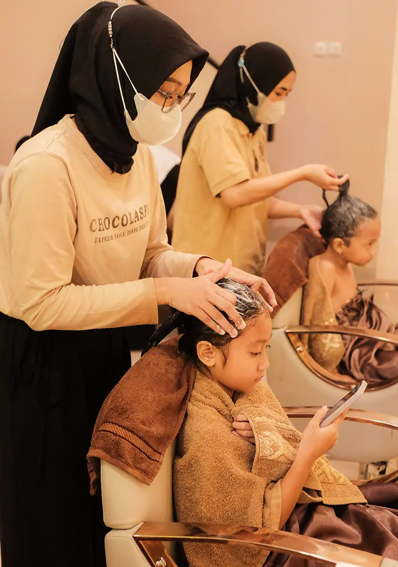 Kids Hair Spa di Chocolaspa